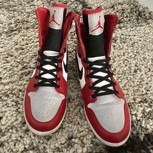 Nike Jordan 1 Skinny High Chicago Gym Red Size 4.5Y (Women 6.5) Good Condition